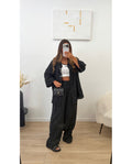 Ensemble 100% Lin Noir