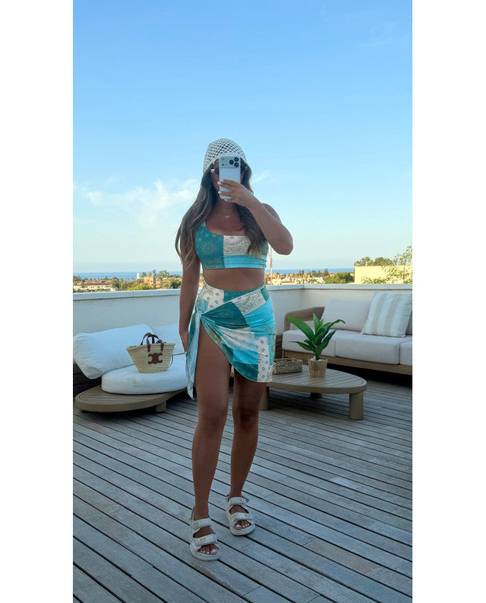 Maillot de Bain 3 pièces Bandana Choco
