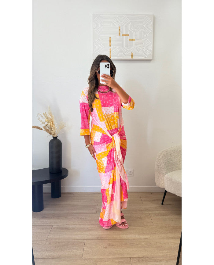 Maillot de bain modest Bandana Rose